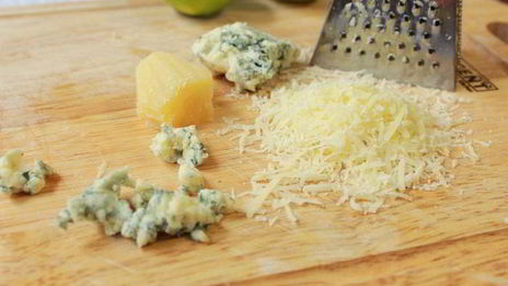 сырный крем-суп с креветками