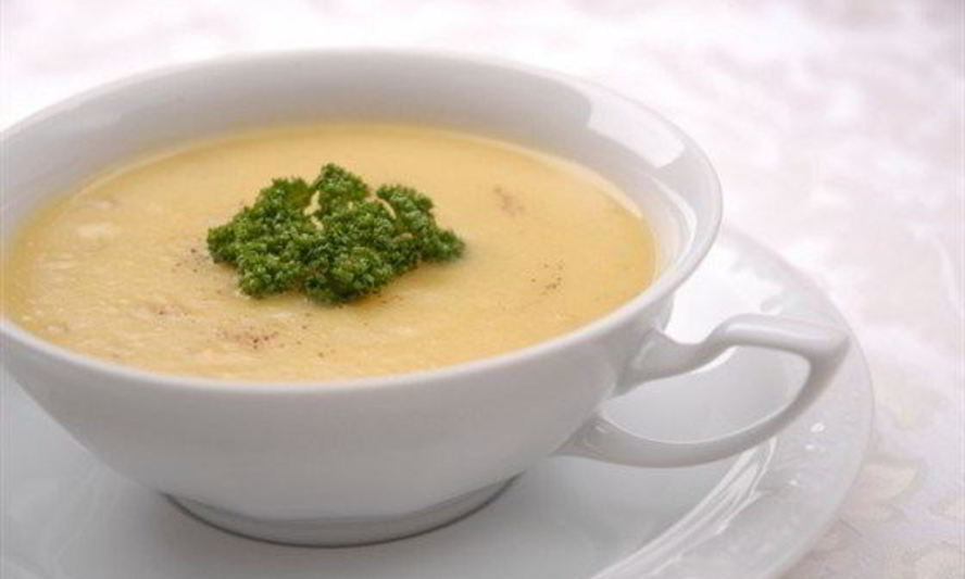 Рецепт сырный крем-суп со специями