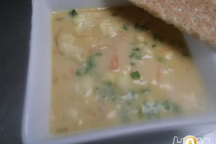 Сырный суп из цветной капусты