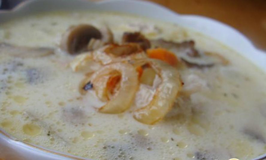 Рецепт сырный суп на основе лукового