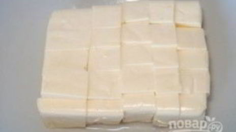 сырный суп-пюре с гренками