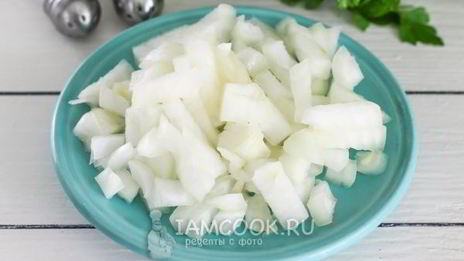 сырный суп с гренками