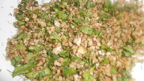 сырный суп с грецким орехом