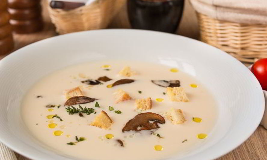 Рецепт сырный суп с грибами