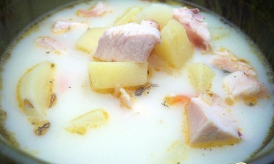 Рецепт сырный суп с копченой курицей