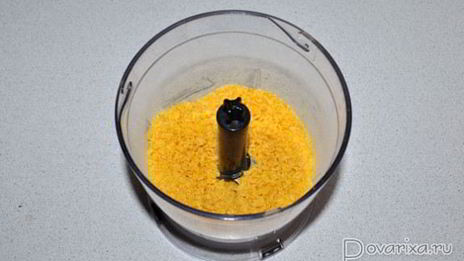 сырный суп с кукурузными клецками