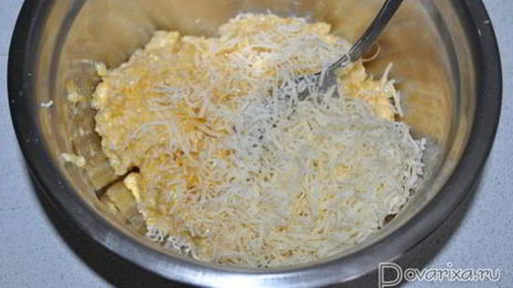 сырный суп с кукурузными клецками