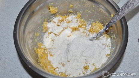 сырный суп с кукурузными клецками