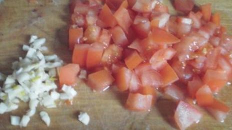 сырный суп с курицей и помидорами