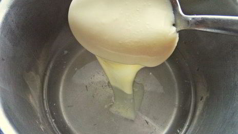 сырный суп с лососем и рисом