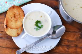 Сырный суп с плавленным сыром