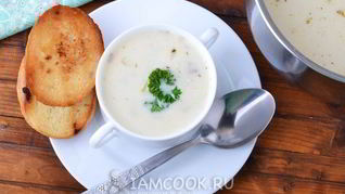 Сырный суп с плавленным сыром