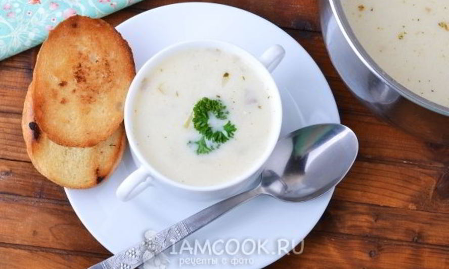 Рецепт сырный суп с плавленным сыром