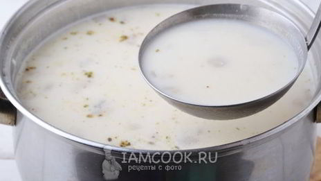 сырный суп с плавленным сыром