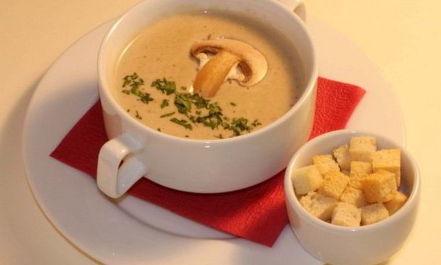 Рецепт сырный суп с шампиньонами