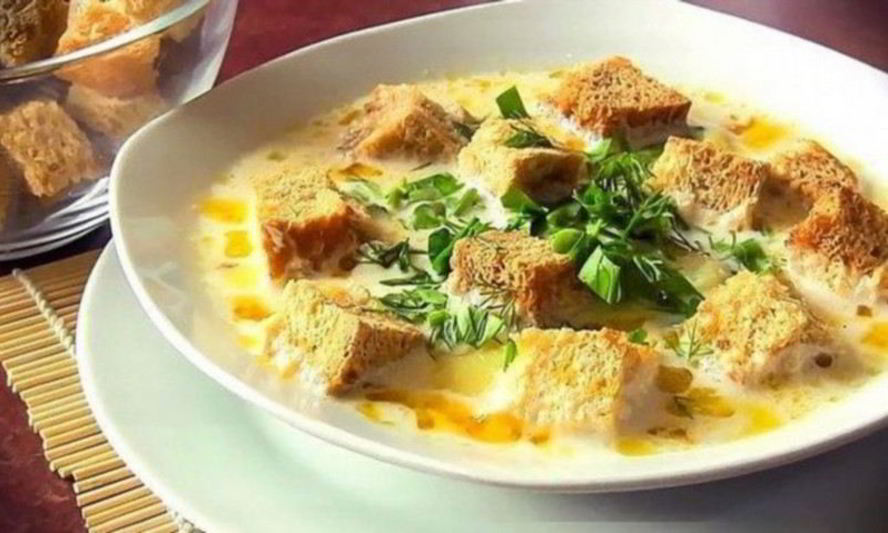 Рецепт сырный супчик с картофелем и морковью