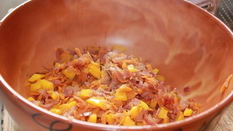 томатный суп из печи с базиликом