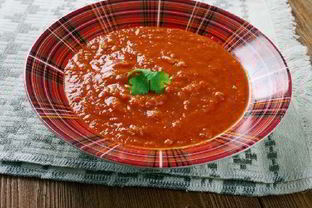 Томатный суп с гречкой