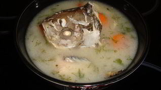 Фирменная уха с манкой