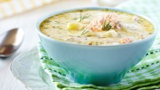 Молочная уха