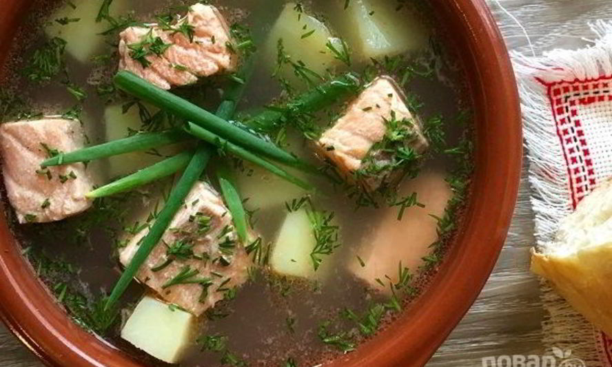 Рецепт настоящая уха