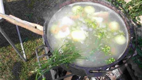 уха двойная по-рязански