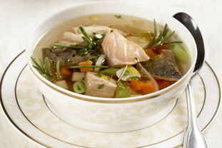 Уха из ершей с корнем сельдерея