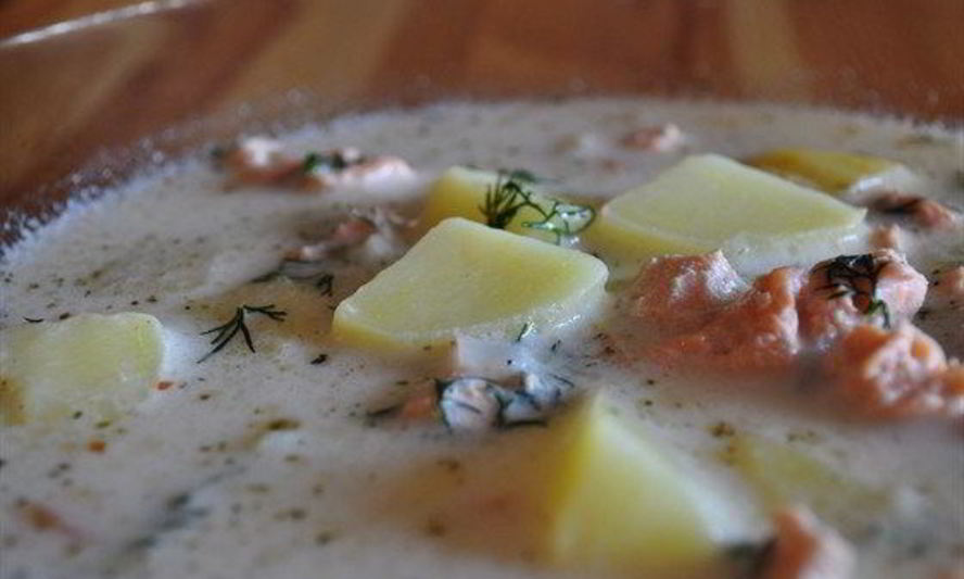 Рецепт уха из форели по-фински