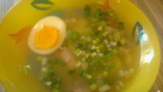 Уха из голов форели