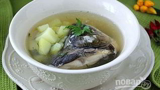 Уха из головы карпа