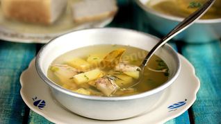 Уха из головы щуки