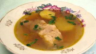 Уха из головы сома