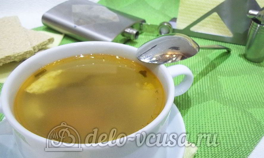 Рецепт уха из хребтов семги