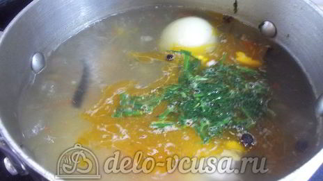 уха из хребтов семги