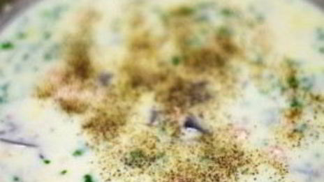 уха из красной рыбы со сливками