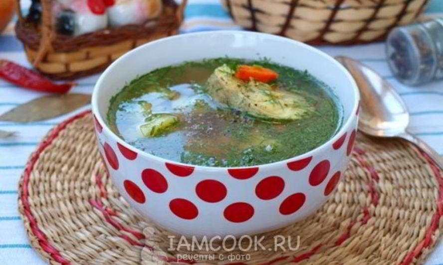 Рецепт уха из минтая