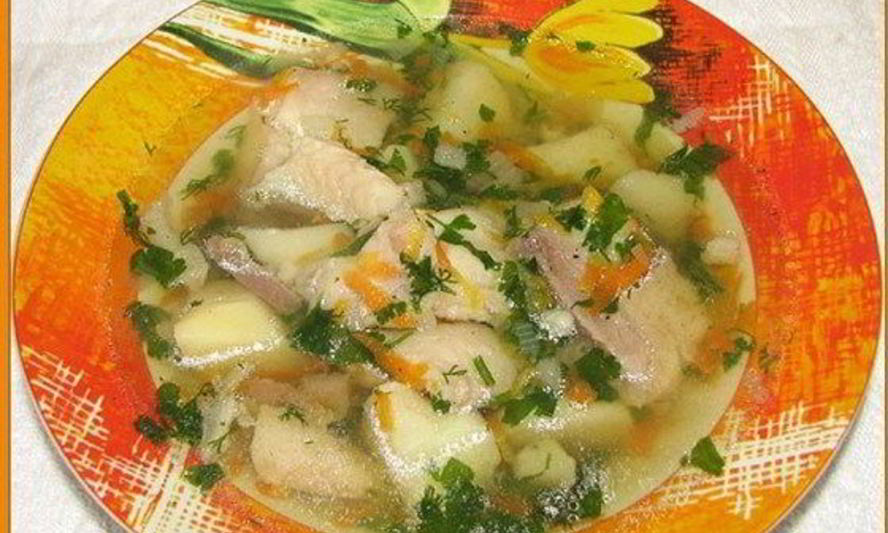 Рецепт уха из морского языка