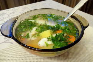 Уха из речных окуней