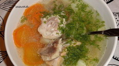 уха из щучьих голов с икрой