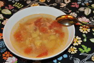 Уха из семги