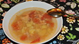 Уха из семги