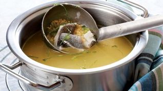 Уха из сига по-домашнему