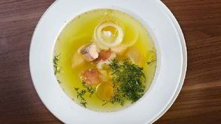 Уха из стерляди