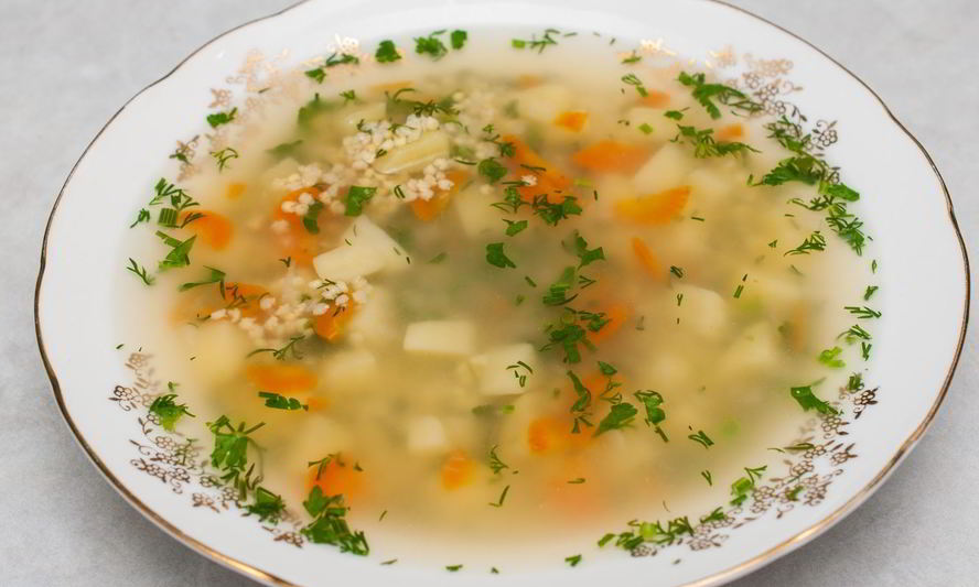 Рецепт уха классическая с пшеном