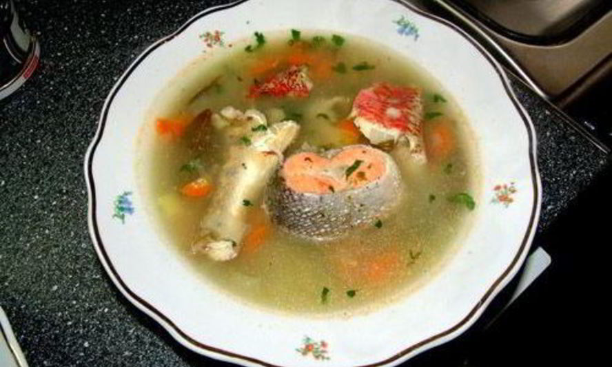 Рецепт уха на тройном бульоне