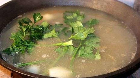 уха с речной рыбы