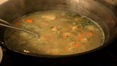 уха с речной рыбы