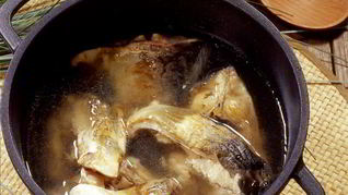 Волжская уха из сазана