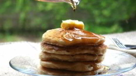 американские панкейки на кефире