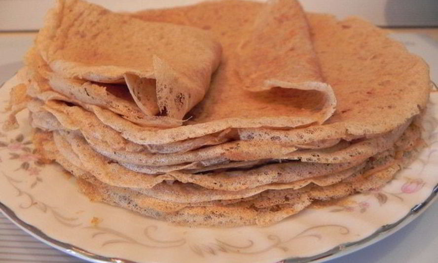 Рецепт ажурные блинчики в пост